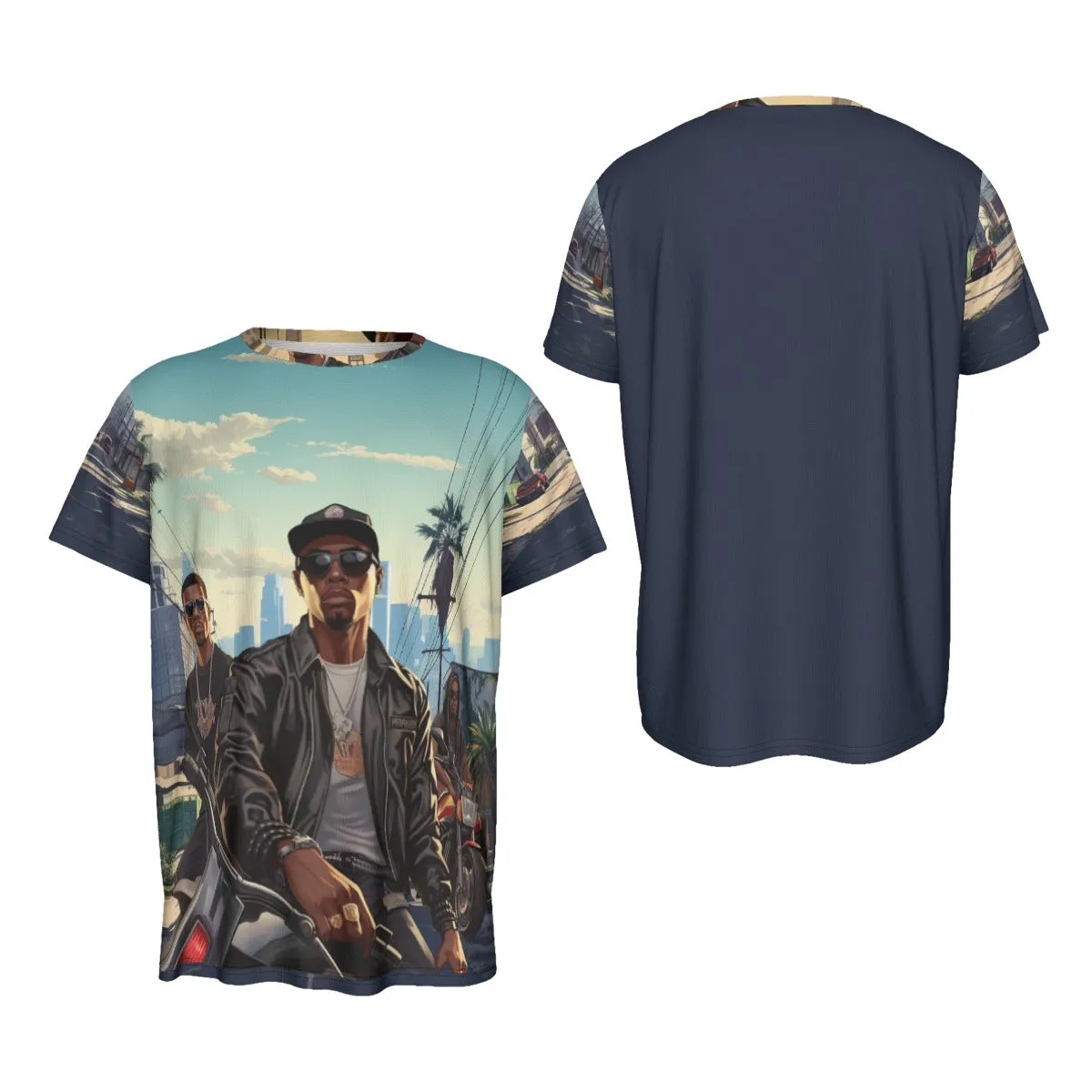 Ride or Die Legend Men's Round Neck Short Sleeve T-Shirt