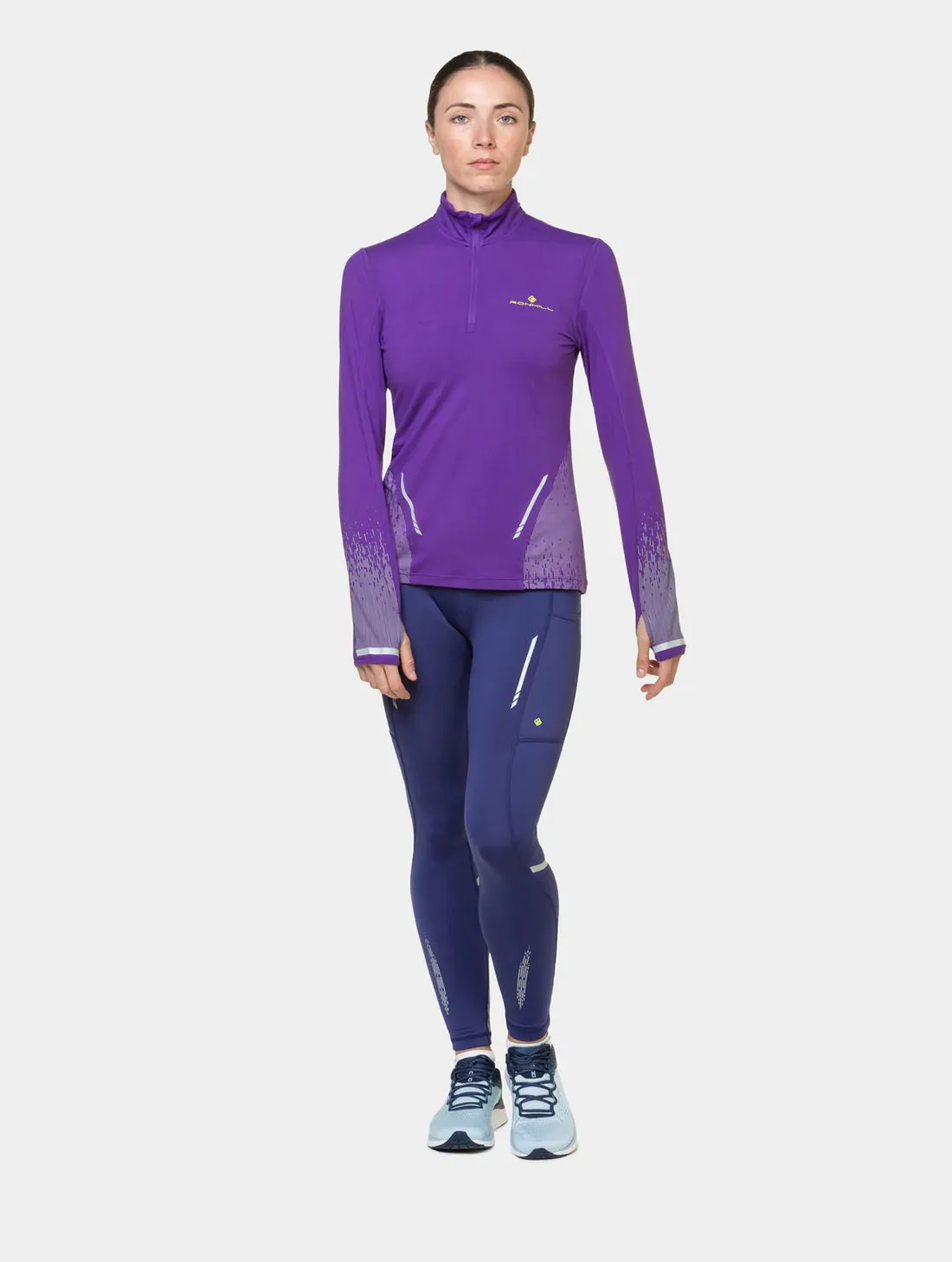 Ronhill - Women's Tech Reflect 1/2 Zip Long Sleeve