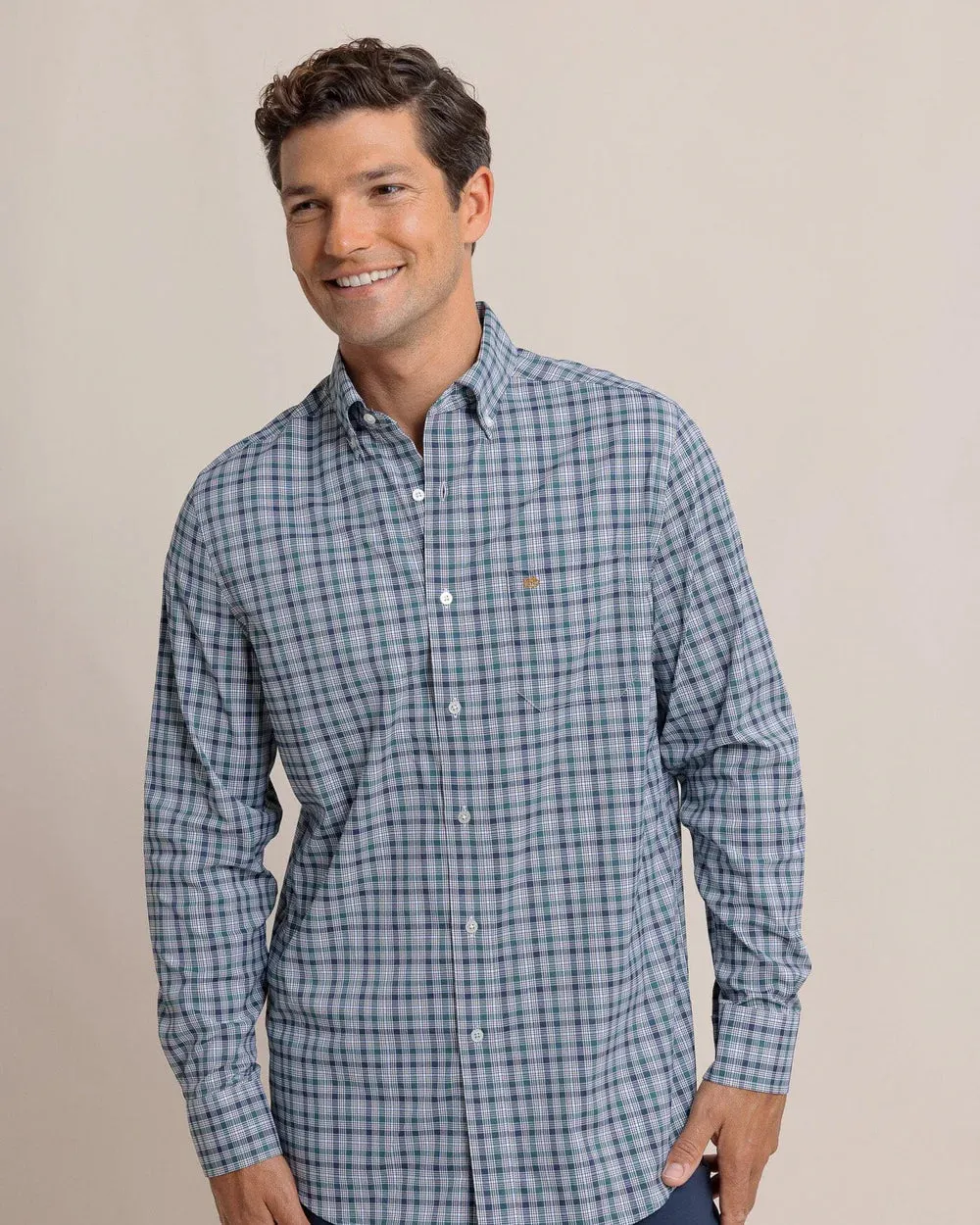 Saltgrass Plaid Sport Shirt (Salt Meadow)