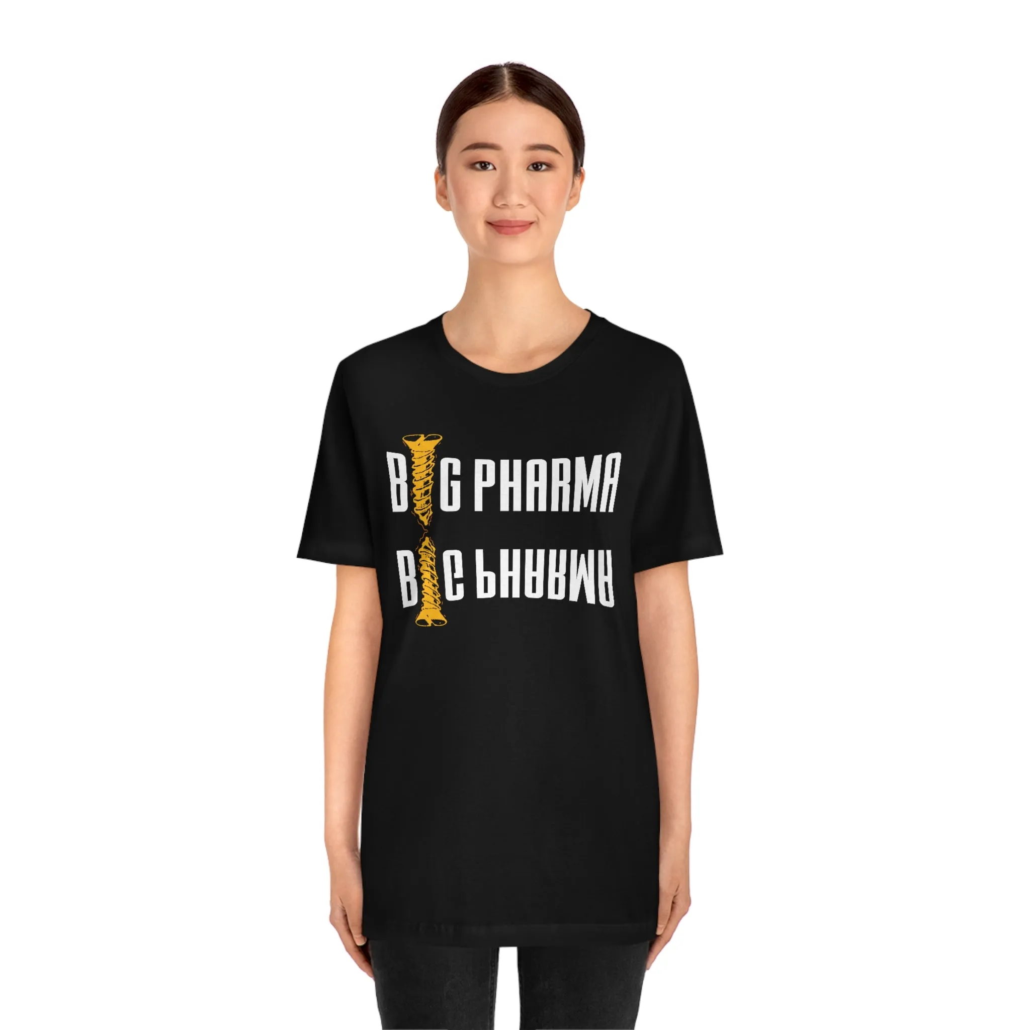 Screw Pharma Mirrored Short Sleeve Tee