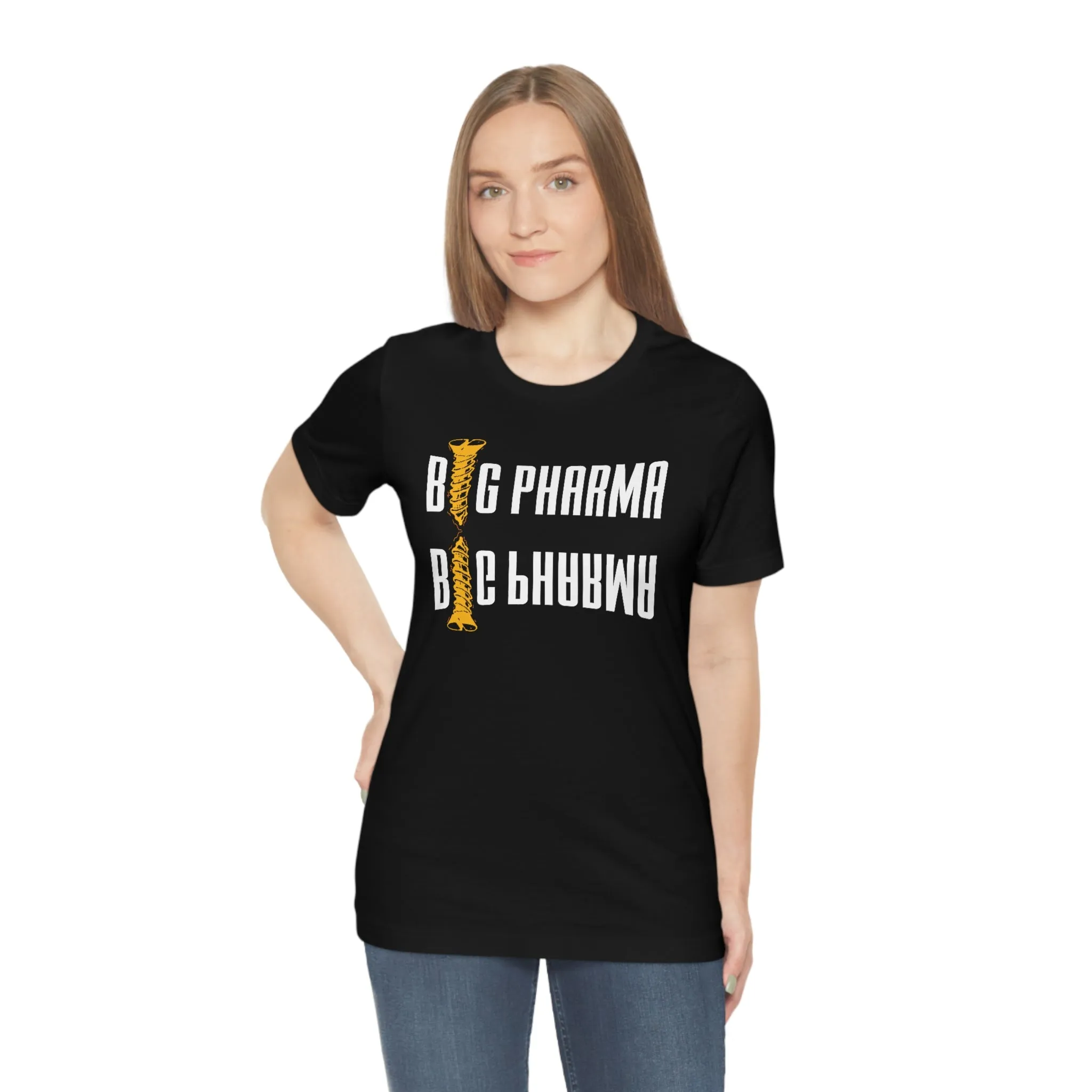 Screw Pharma Mirrored Short Sleeve Tee