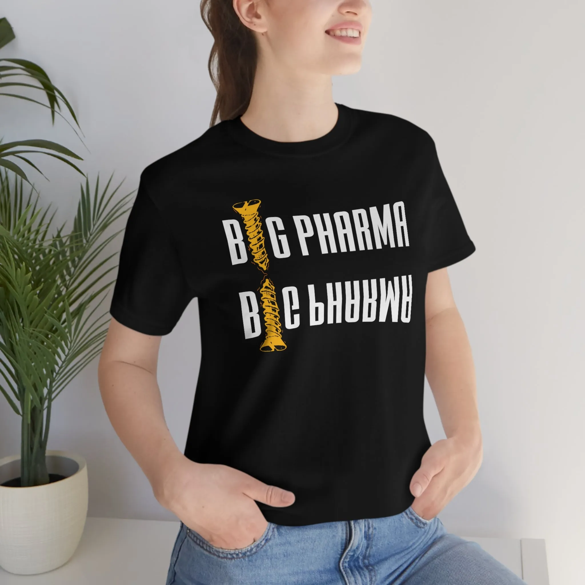 Screw Pharma Mirrored Short Sleeve Tee