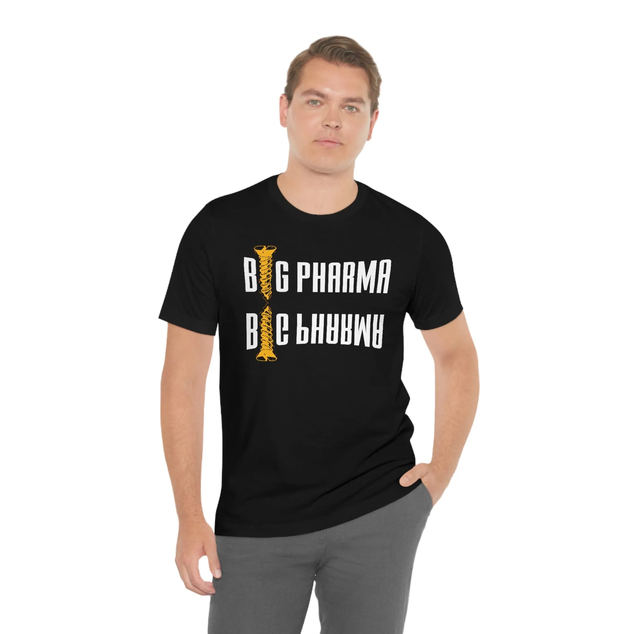Screw Pharma Mirrored Short Sleeve Tee