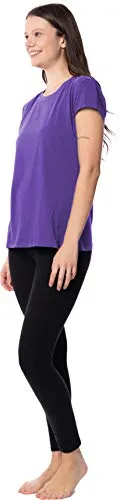 Sexy Basics Women's 5 Pack & 10 Pack Casual & Active Basic Cotton Stretch Color T Shirts (10 Pack - Wow Solid Blast, 10 Pack - Wow Solid Blast, X-Large