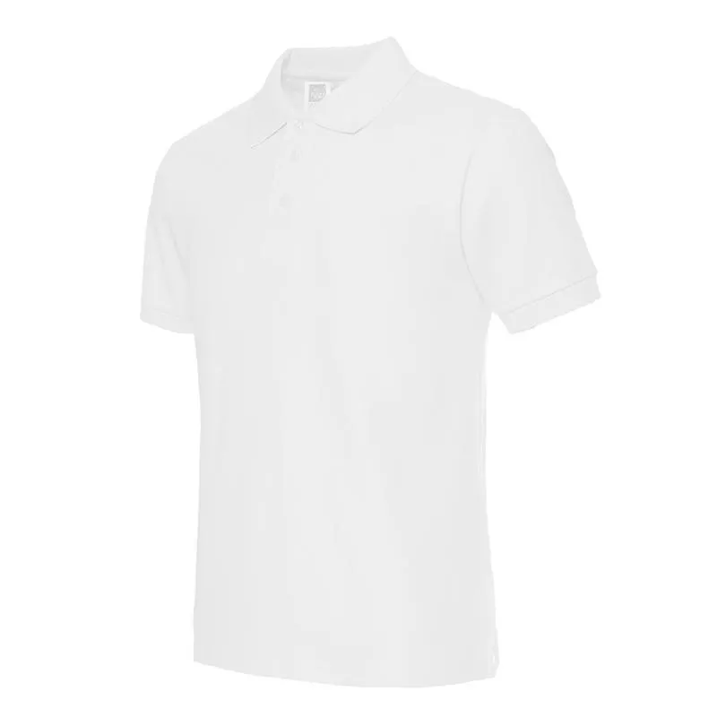Short-Sleeved Polyester Cotton Polo Shirt