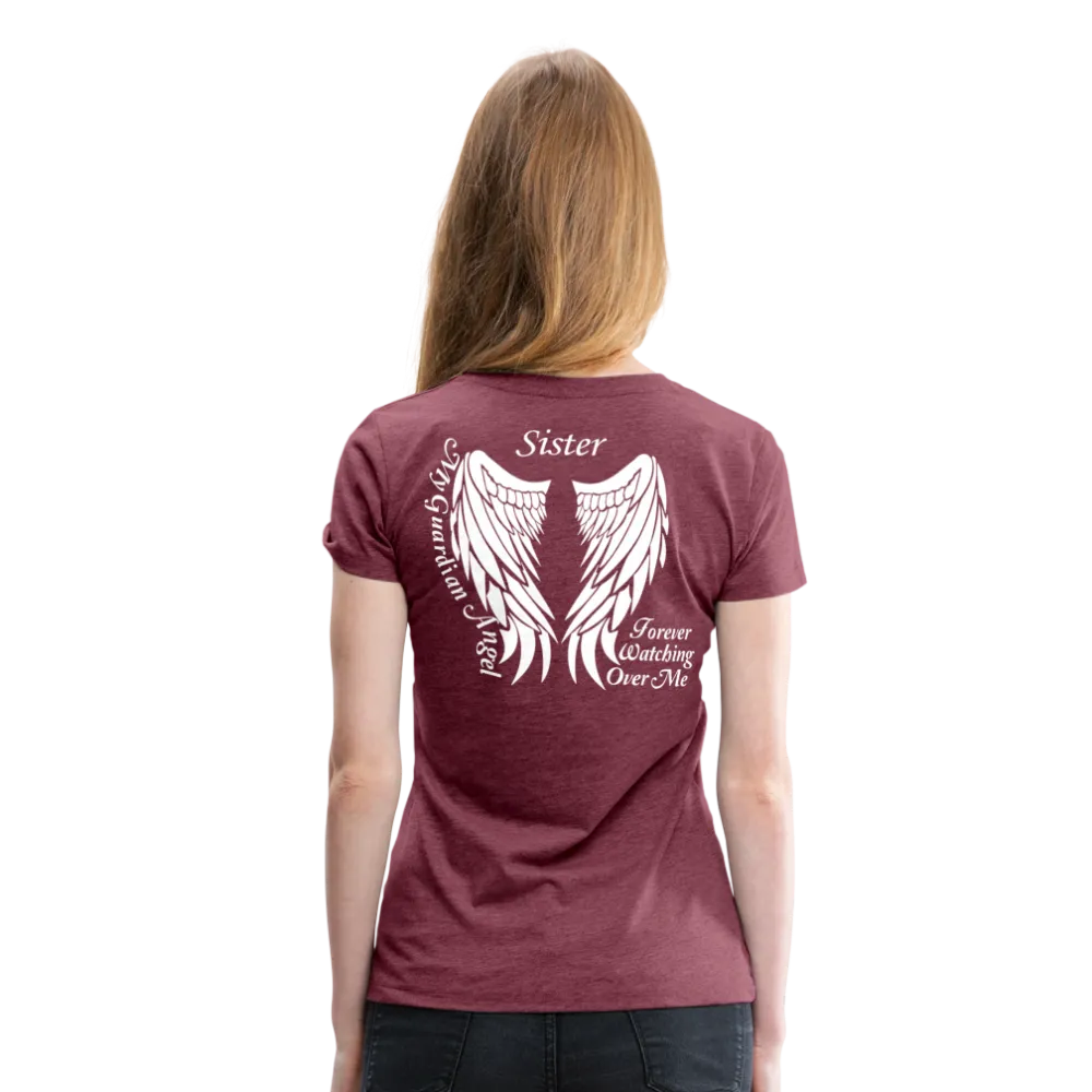 Sister Guardian Angel Women’s Premium T-Shirt (CK1484)