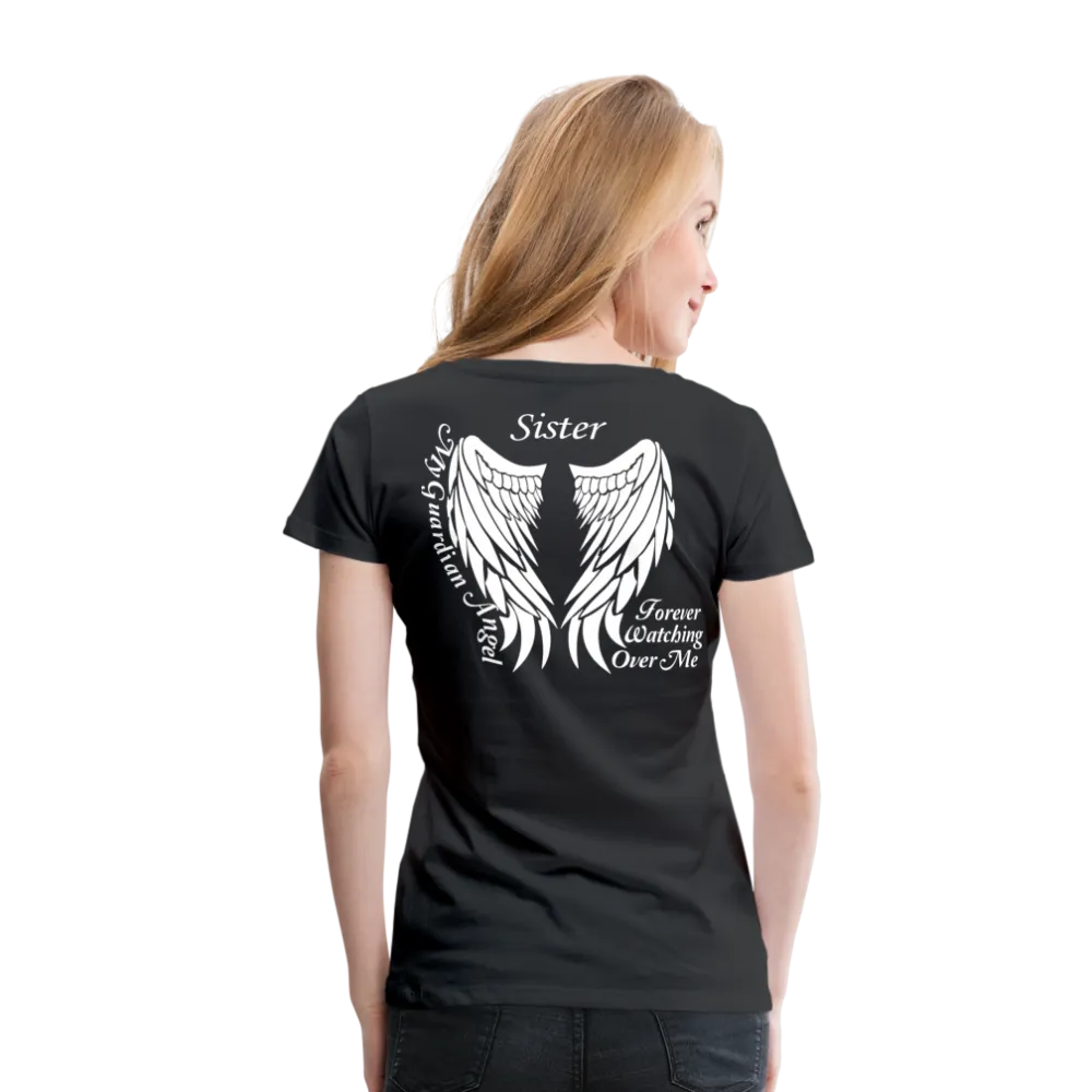 Sister Guardian Angel Women’s Premium T-Shirt (CK1484)