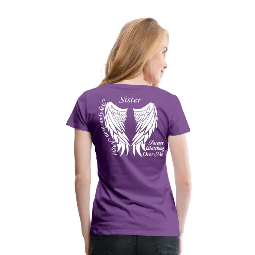 Sister Guardian Angel Women’s Premium T-Shirt (CK1484)