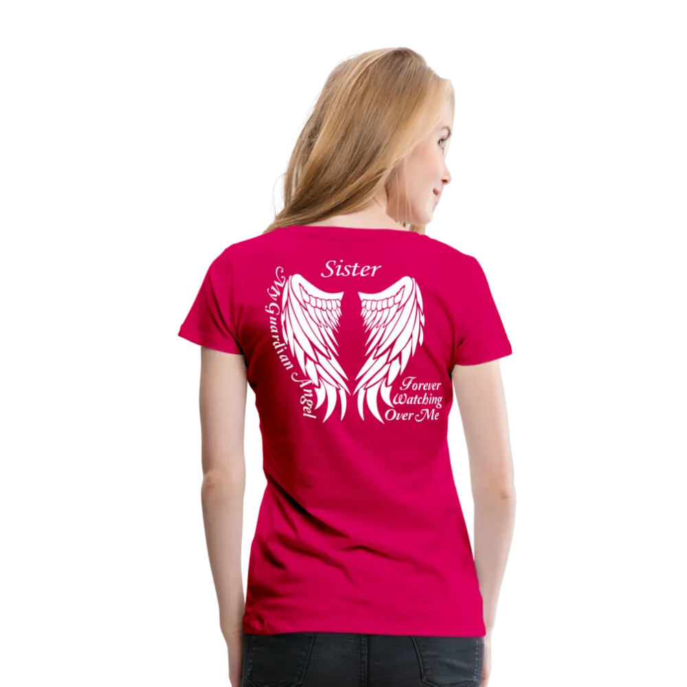 Sister Guardian Angel Women’s Premium T-Shirt (CK1484)