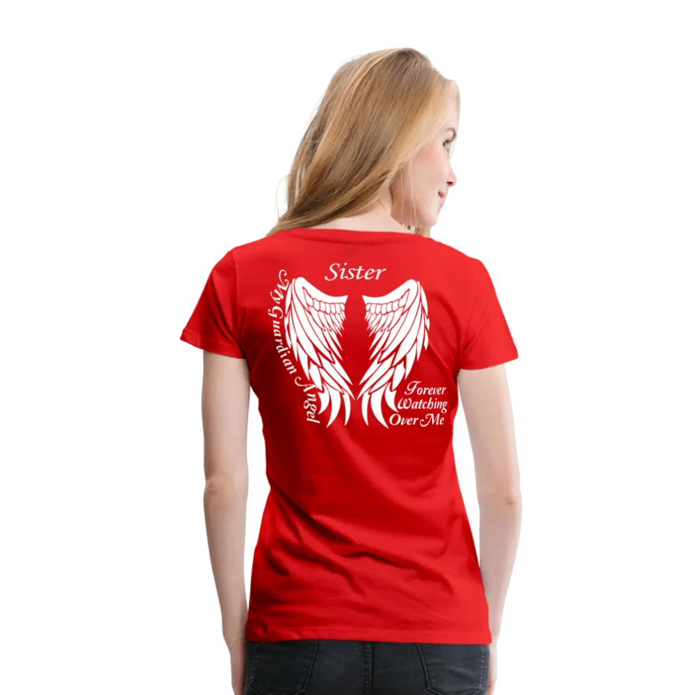 Sister Guardian Angel Women’s Premium T-Shirt (CK1484)