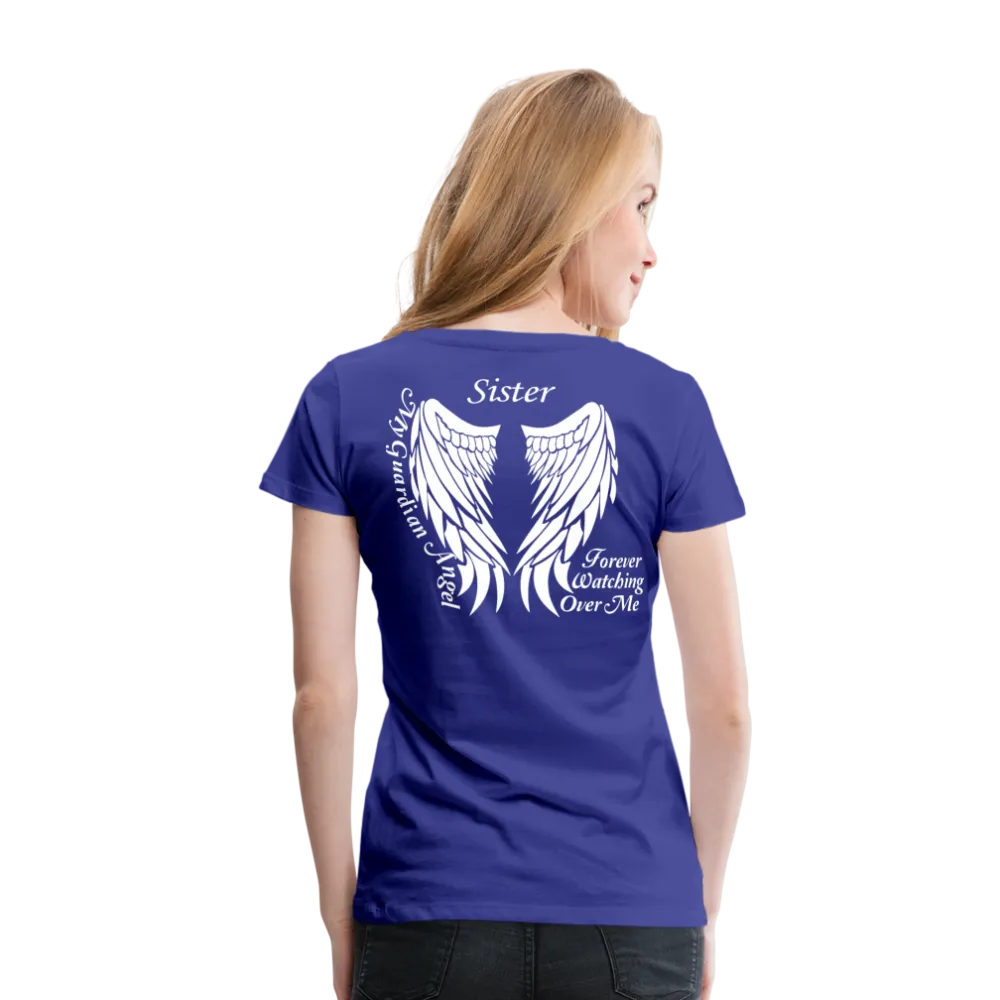 Sister Guardian Angel Women’s Premium T-Shirt (CK1484)