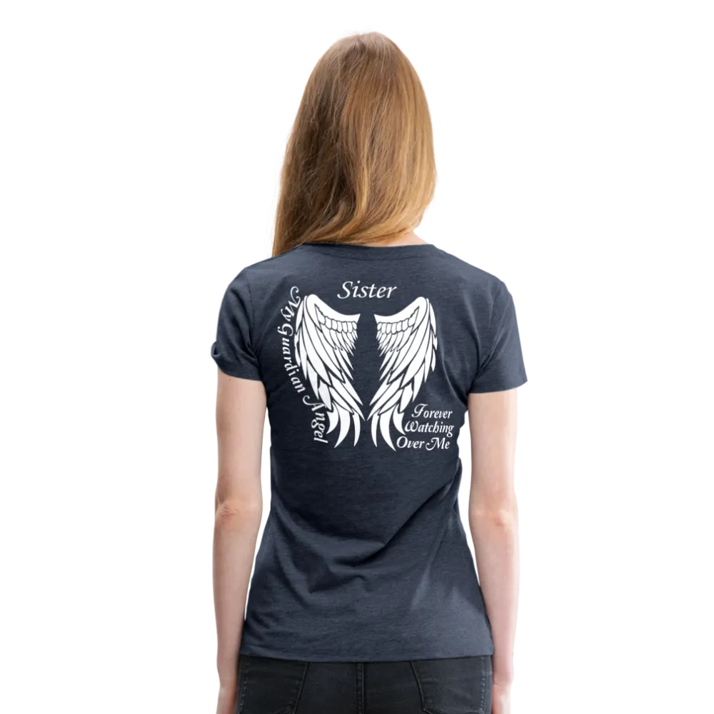 Sister Guardian Angel Women’s Premium T-Shirt (CK1484)