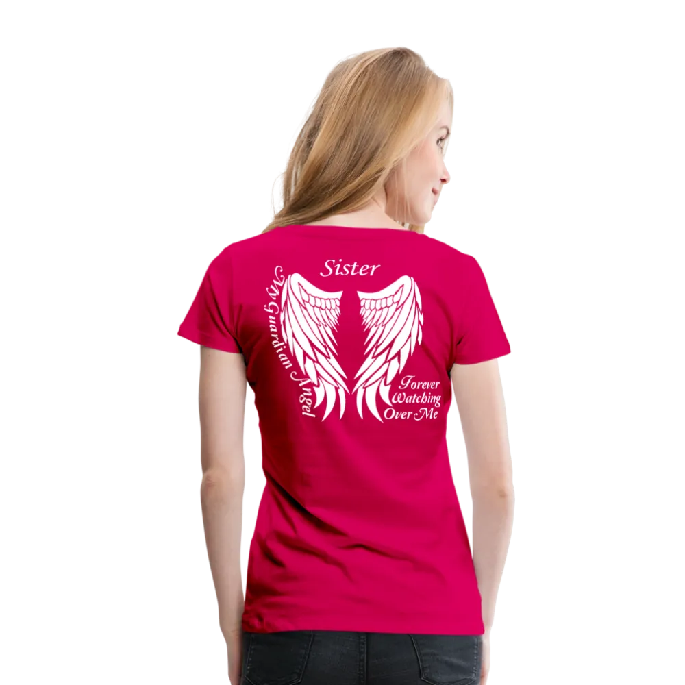 Sister Guardian Angel Women’s Premium T-Shirt (CK1484)