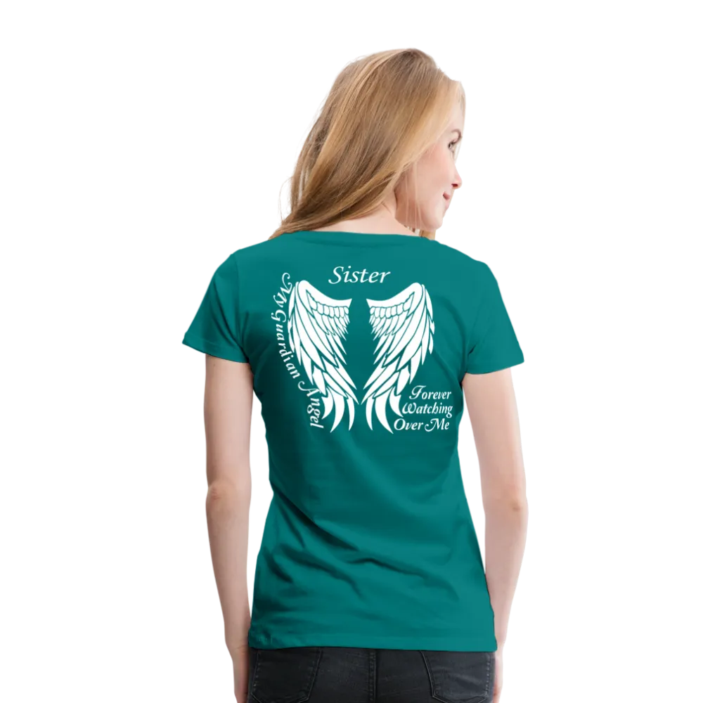 Sister Guardian Angel Women’s Premium T-Shirt (CK1484)