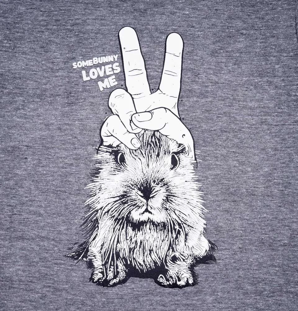 SOME BUNNY LOVES ME Unisex T-shirt