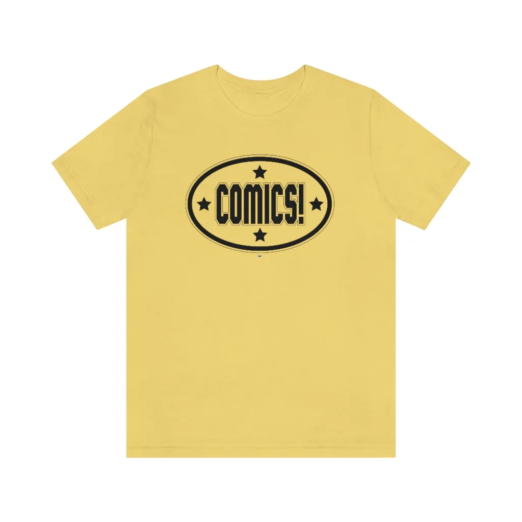 SoundFX COMICS STAR Unisex Jersey Short Sleeve Tee