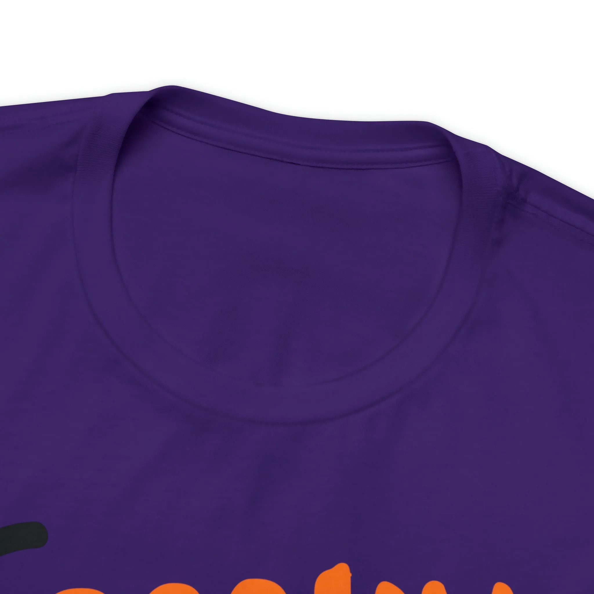 Spooky Black Cat T-Shirt | Creepy Jack-o'-Lantern Tee |  Bella Canvas 3001Unisex | Haunted Short Sleeve Tshirt
