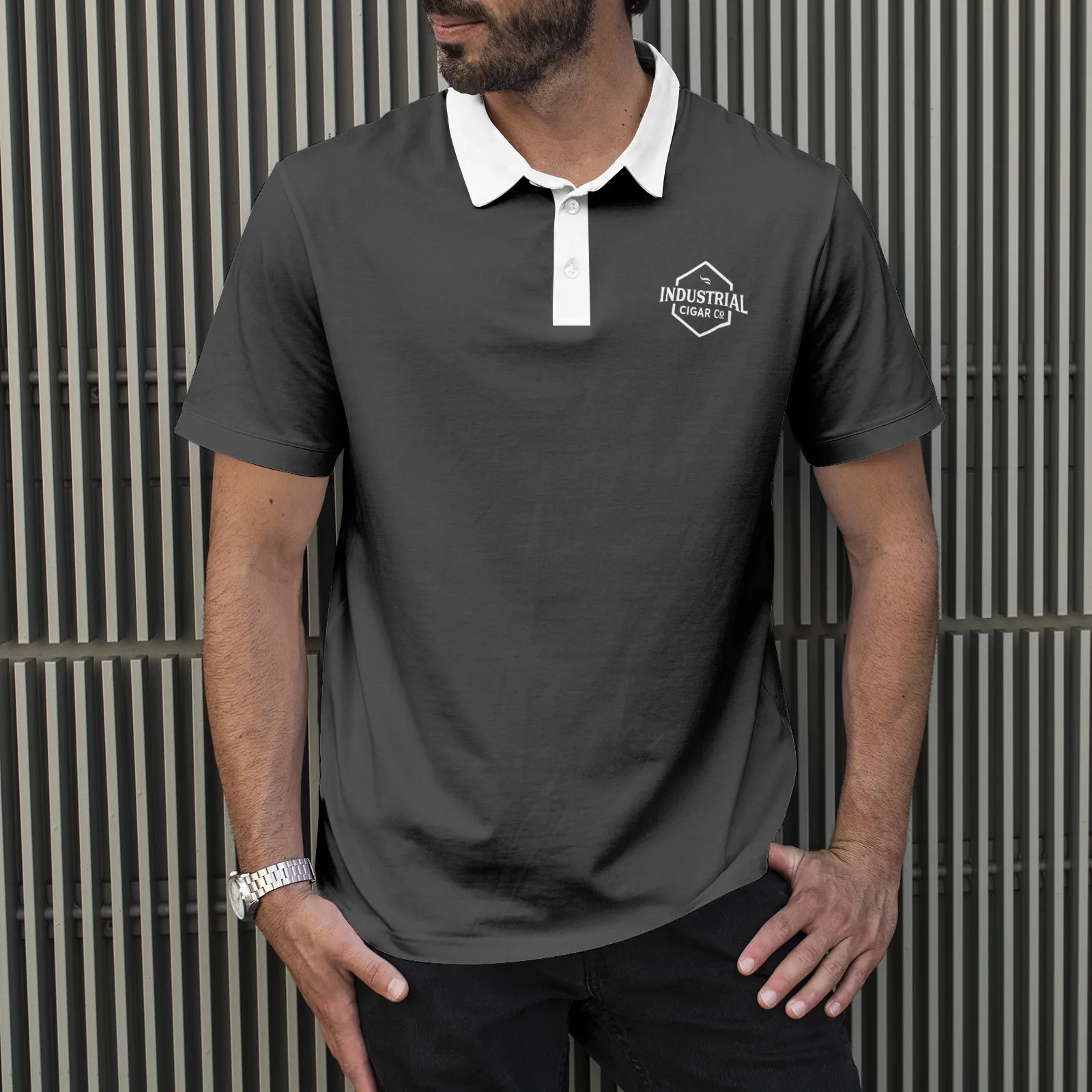 Staff Men's All-Over Print Polo Shirts