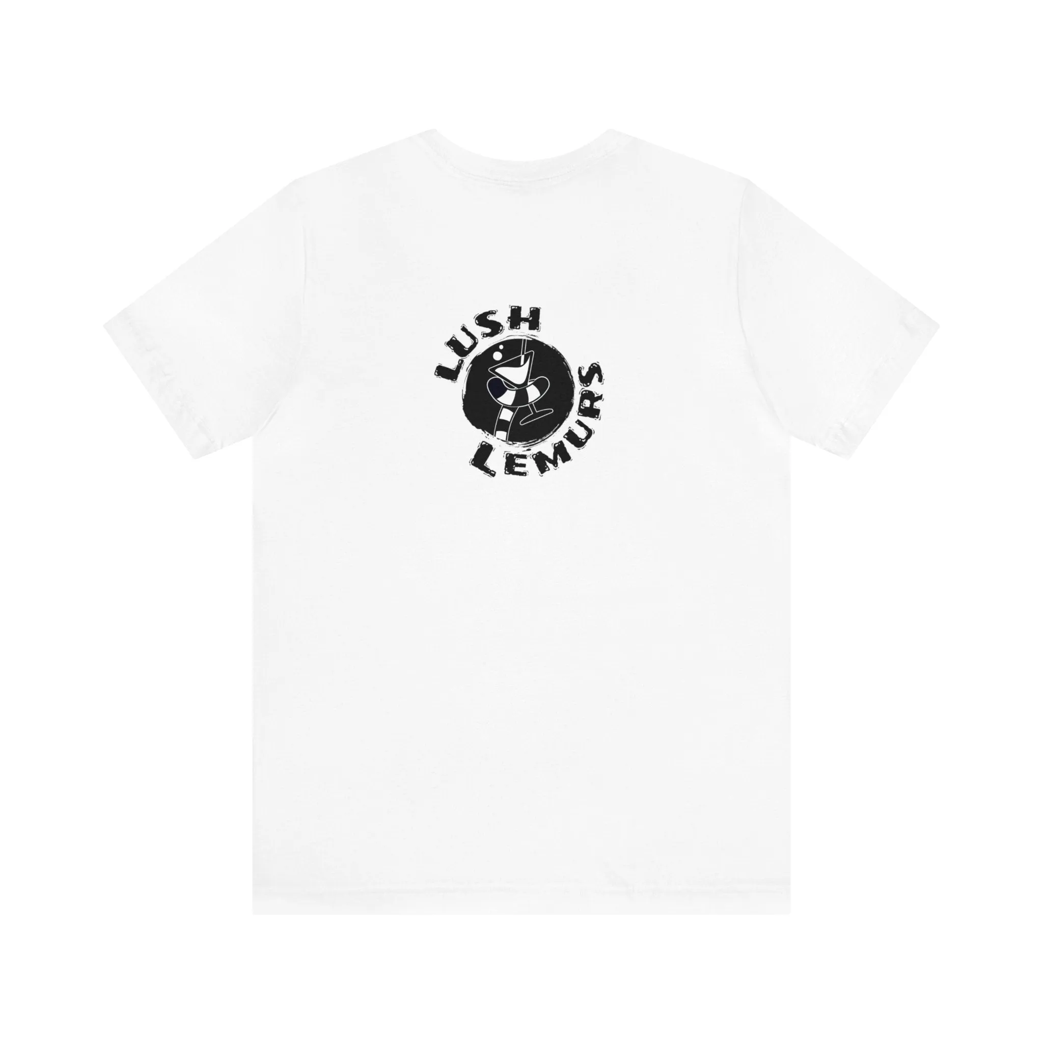 STL | LUSH LEMUR White Unisex Jersey Short Sleeve Tee