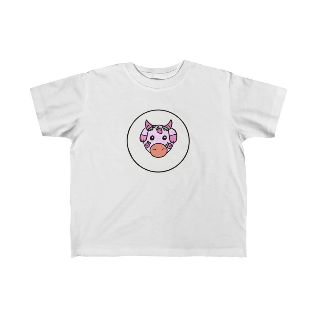 Strawberry Cow kid's 2-6 years fine jersey tee