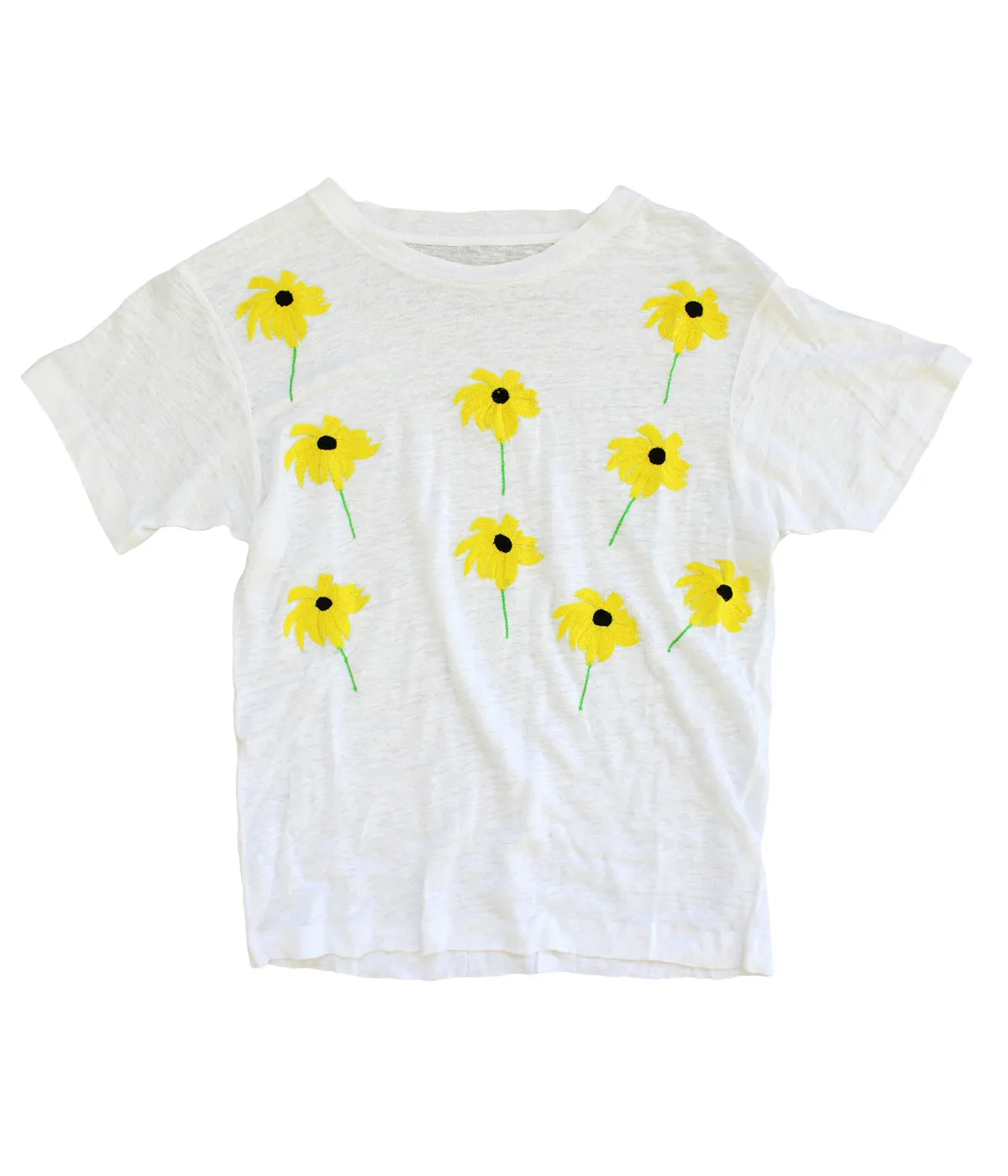 SUNFLOWER LINEN TEE