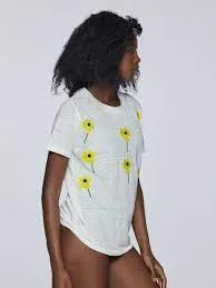 SUNFLOWER LINEN TEE
