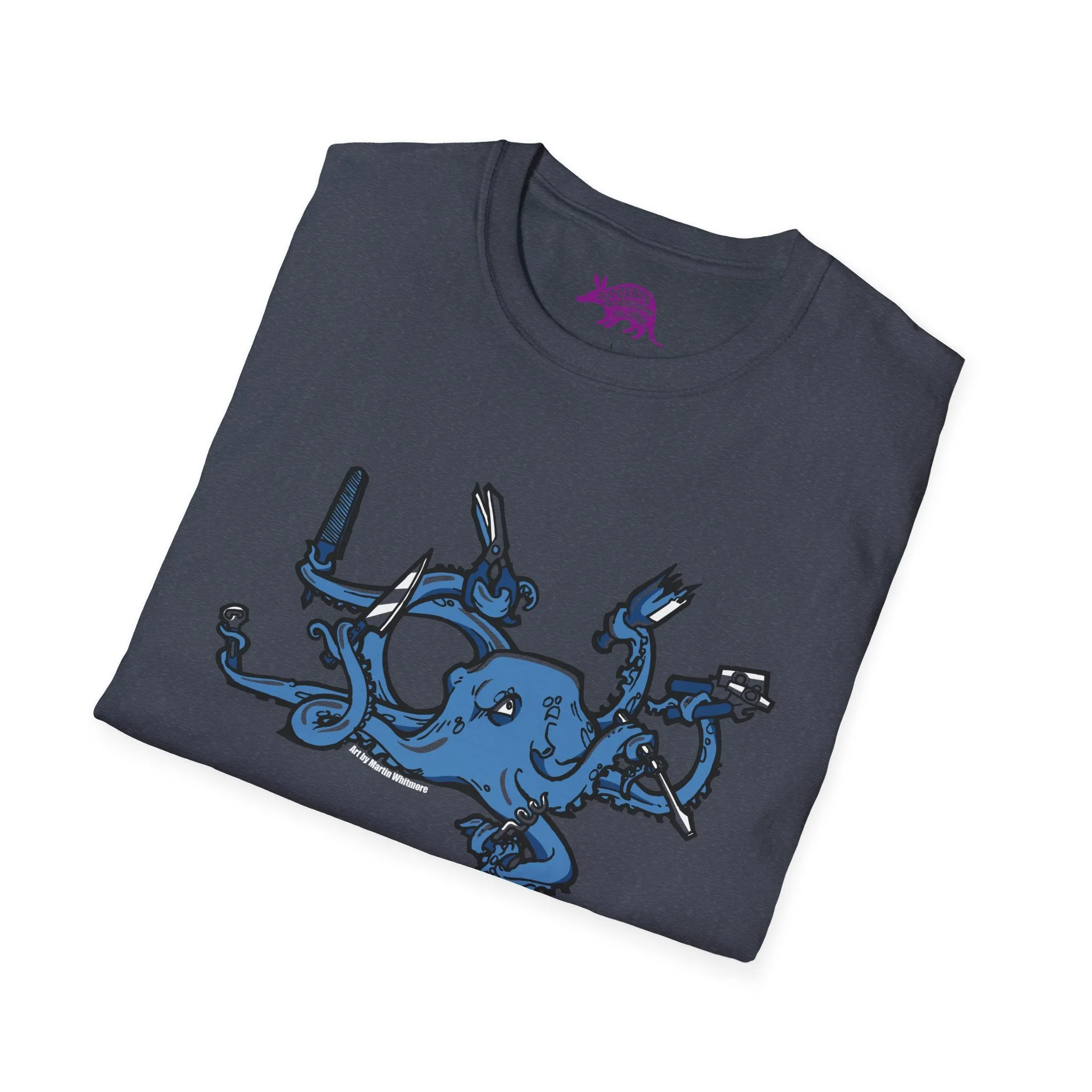 Swiss Army Octopus - Art by Martin Whitmore