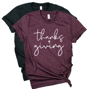 Thanks And Giving Shirt | Thanksgiving Shirt | Unisex Shirt