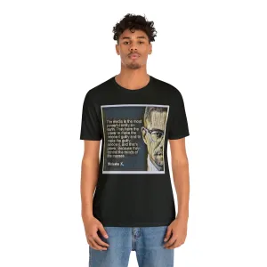 The Media Is The Most Powerful Short Sleeve Tee