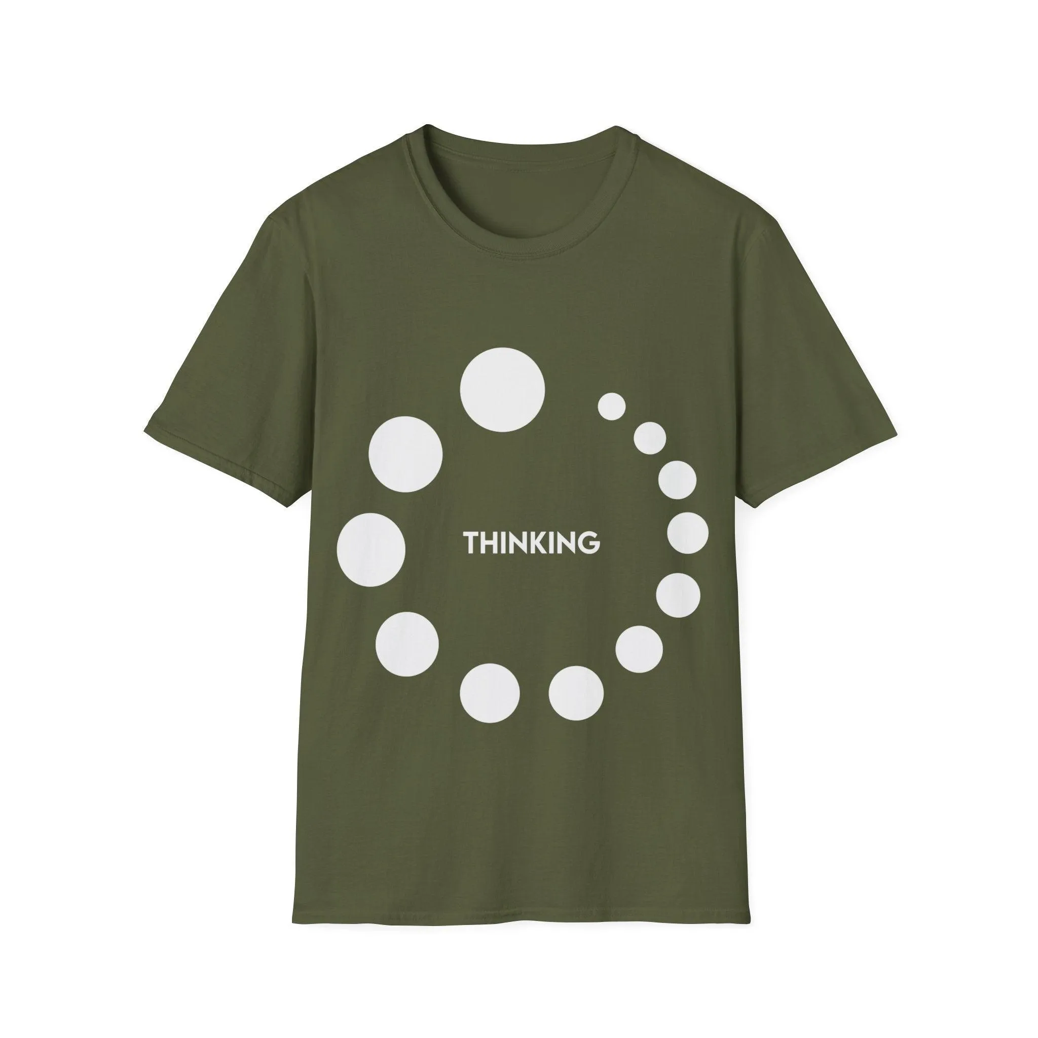 Thinking or Overthinking Unisex Softstyle T-Shirt