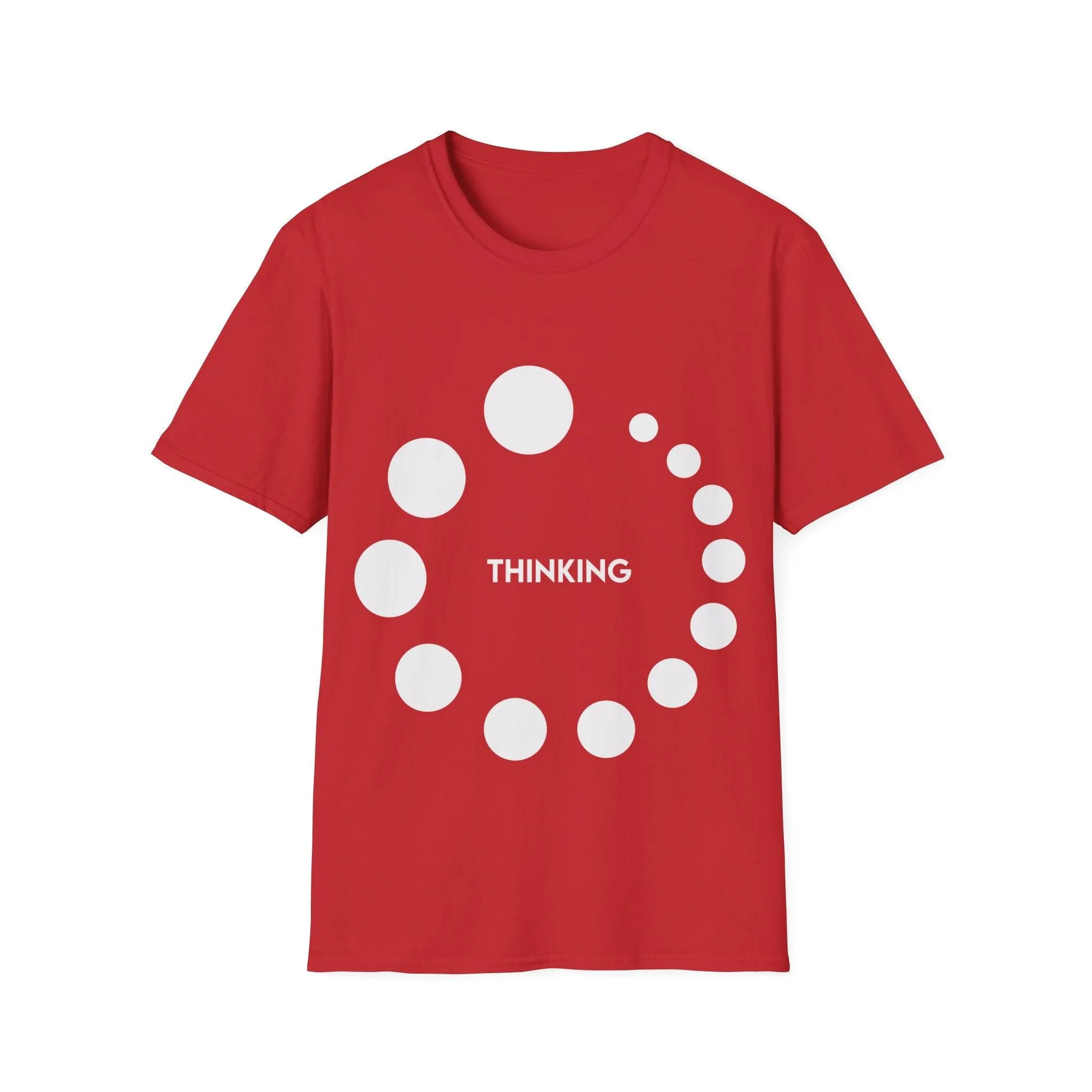 Thinking or Overthinking Unisex Softstyle T-Shirt