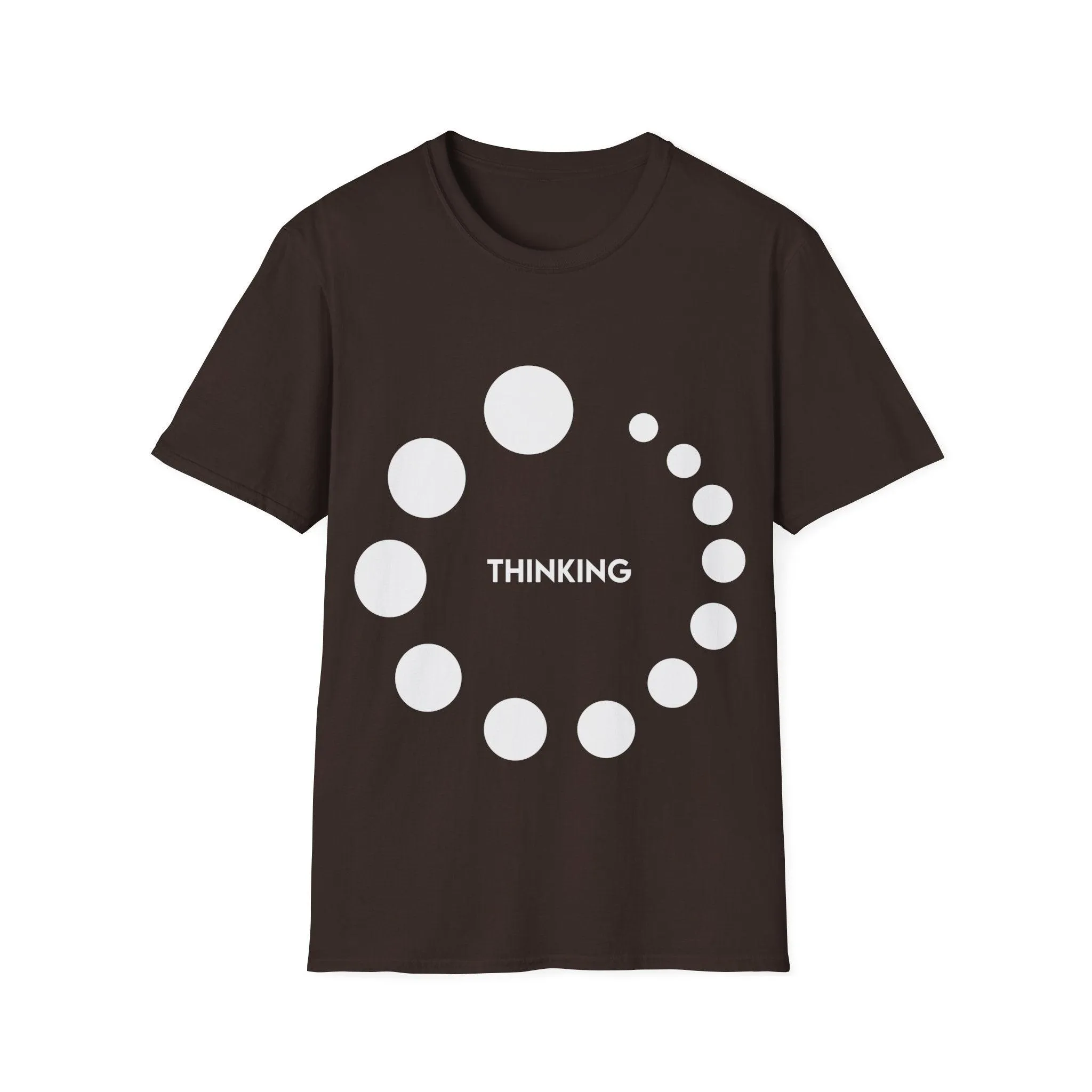 Thinking or Overthinking Unisex Softstyle T-Shirt
