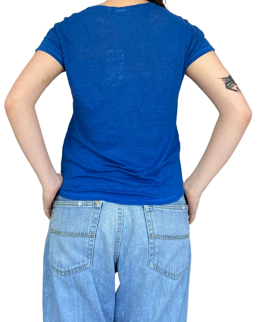 TOMIO KNIT TSHIRT IN RIVIERA