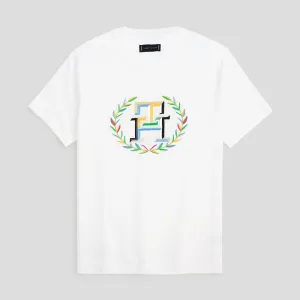 Tommy White Embroidered T-Shirt