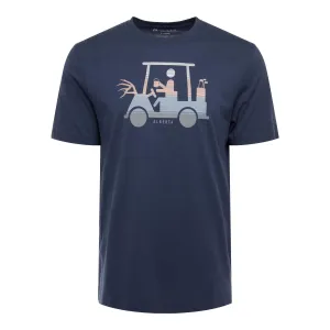 TRAVIS MATHEW  MENS CANOE DOCK T-SHIRT - BLACK