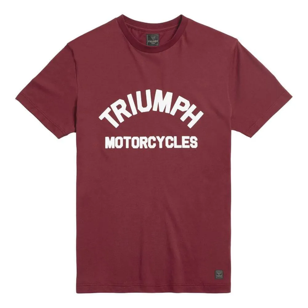 Triumph Burnham T-Shirt Syrah