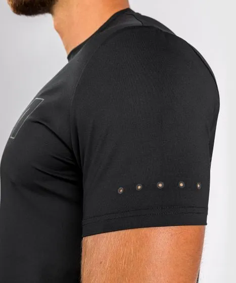 VENUM CLASSIC EVO DRY TECH T-SHIRT - BLACK/BLACK REFLECTIVE