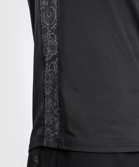 VENUM CLASSIC EVO DRY TECH T-SHIRT - BLACK/BLACK REFLECTIVE