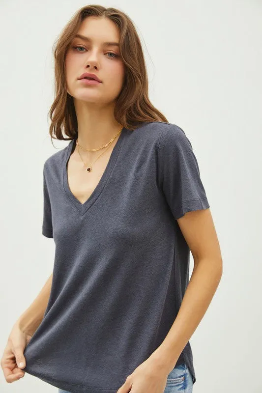 Vinnie V Neck Tee