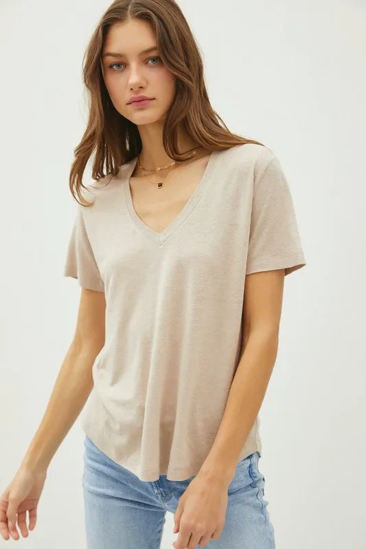 Vinnie V Neck Tee
