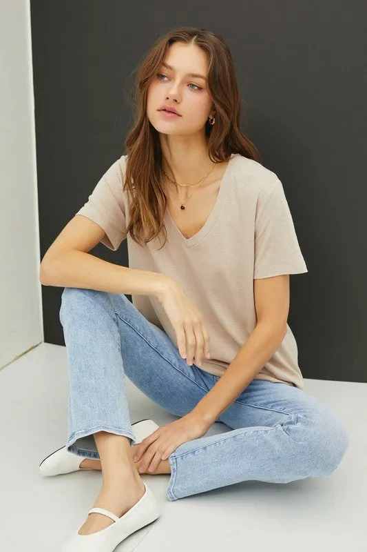 Vinnie V Neck Tee