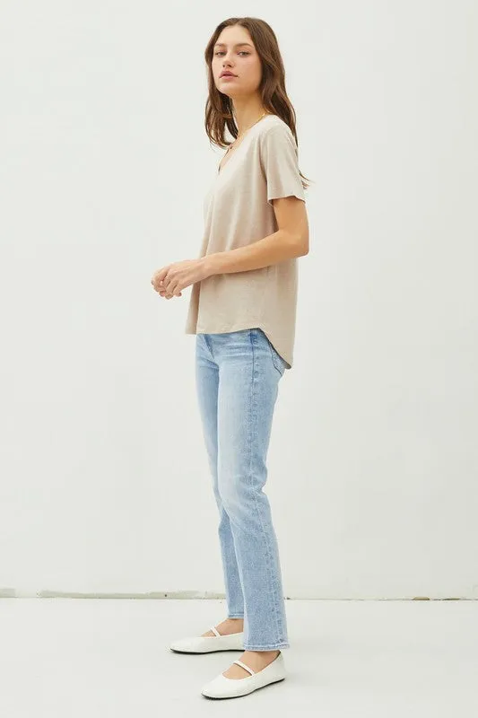 Vinnie V Neck Tee