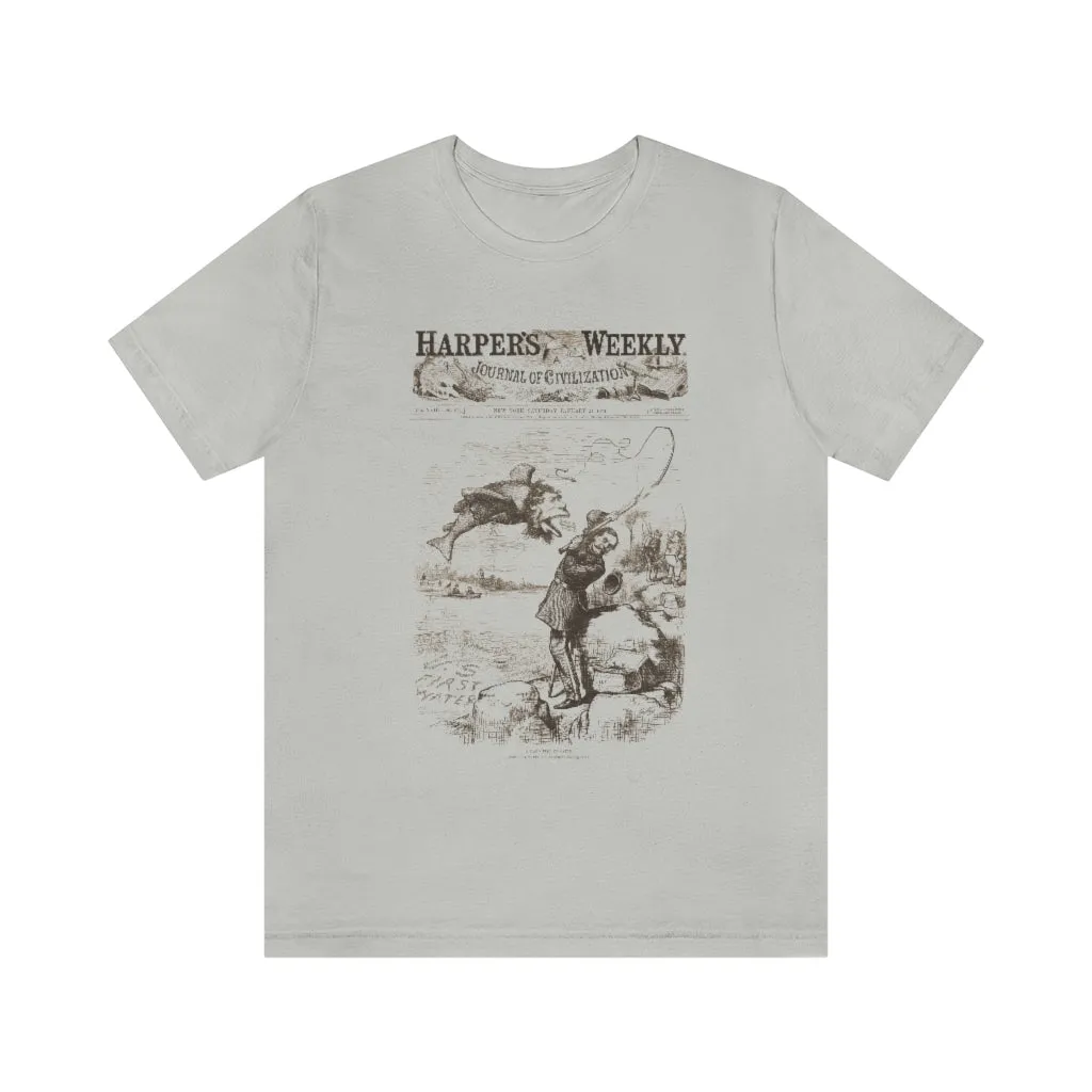Vintage Fishing Design Shirt