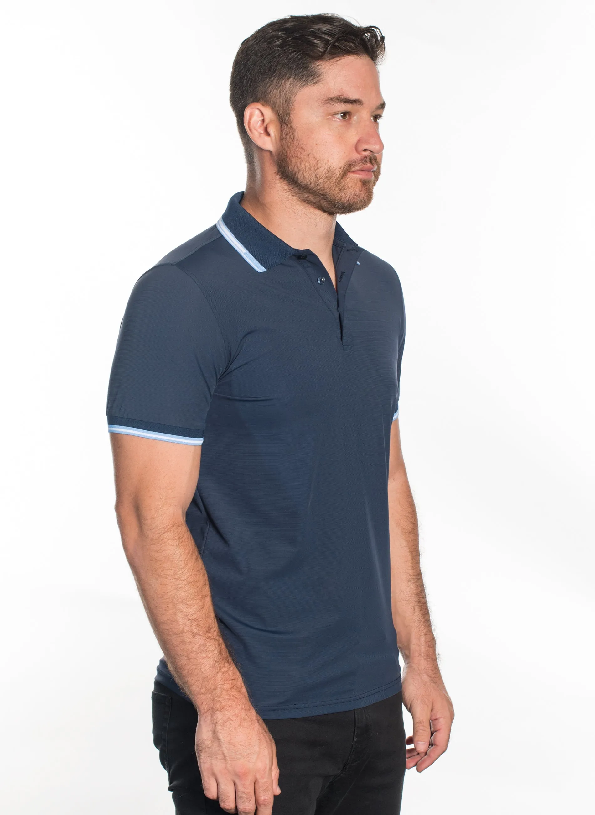 VPSE-3 MEN'S STRETCH POLO