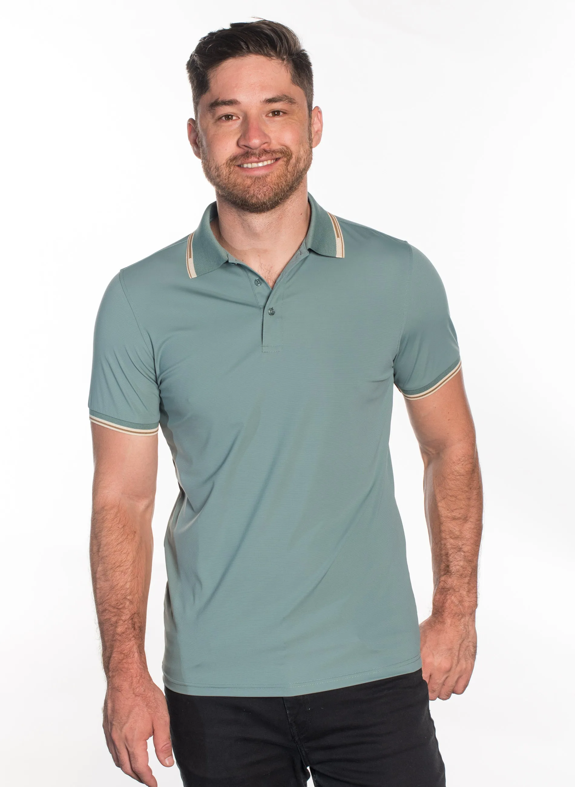 VPSE-3 MEN'S STRETCH POLO