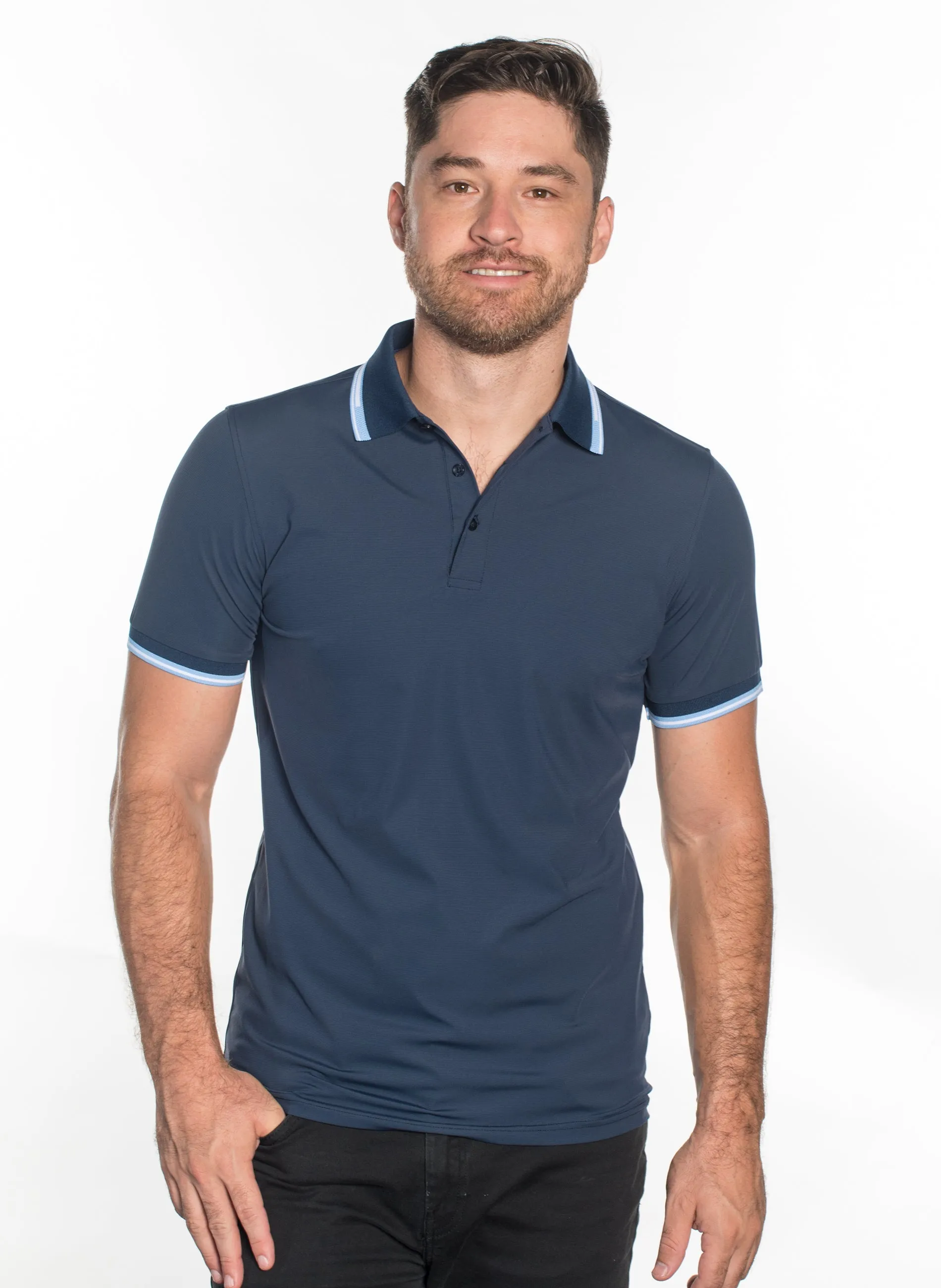 VPSE-3 MEN'S STRETCH POLO