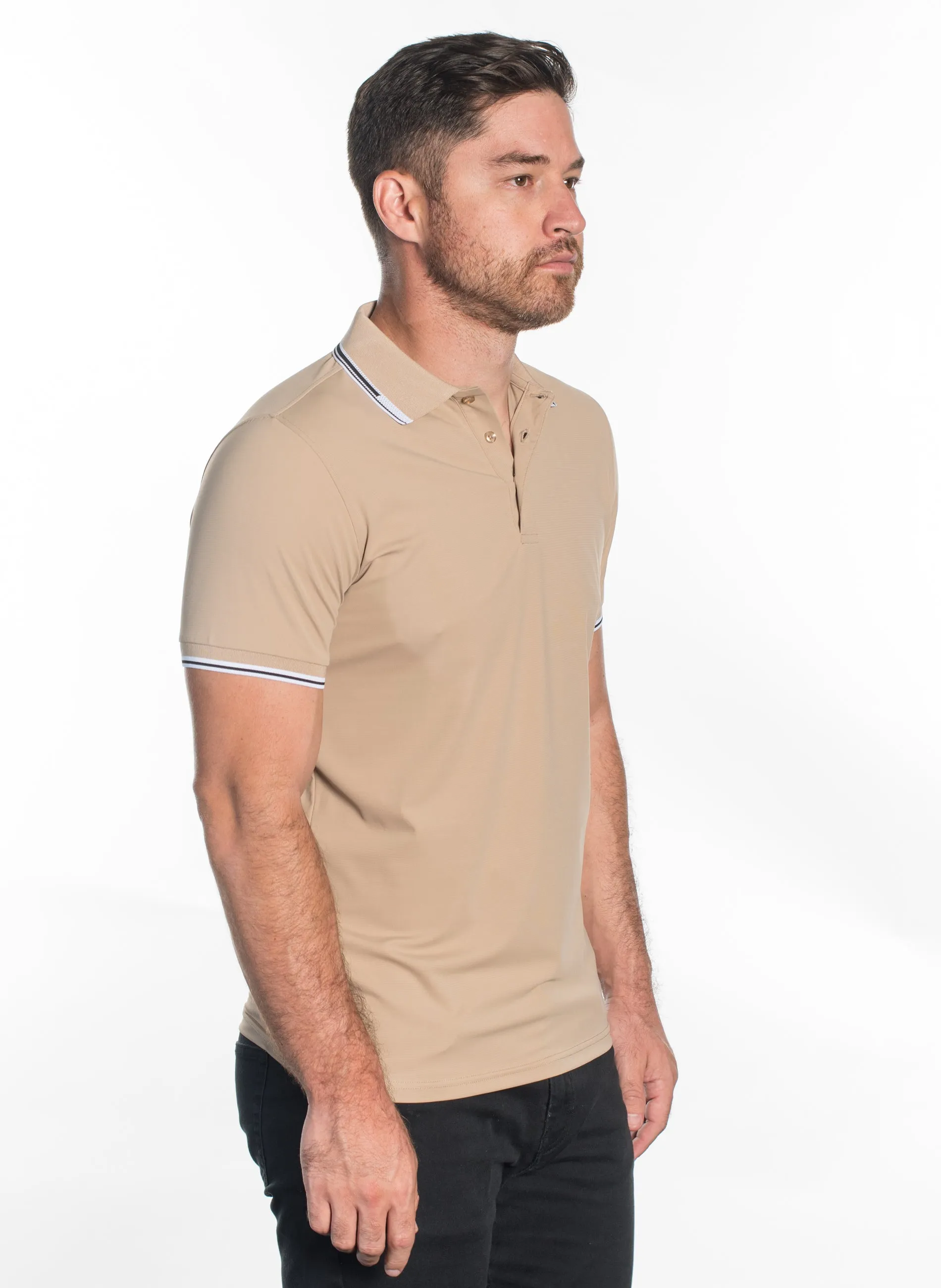 VPSE-3 MEN'S STRETCH POLO