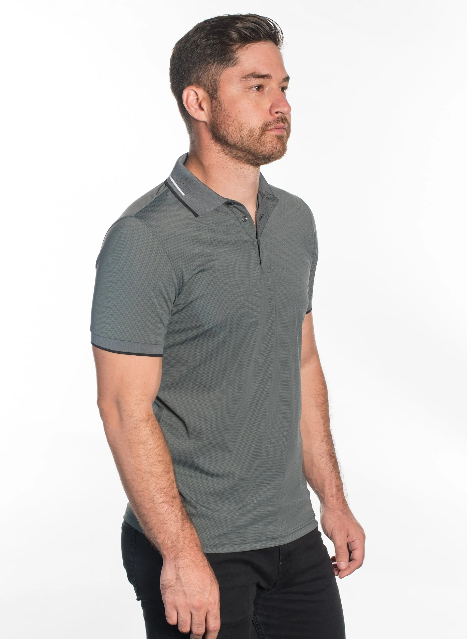 VPSE-5 MEN'S STRETCH POLO