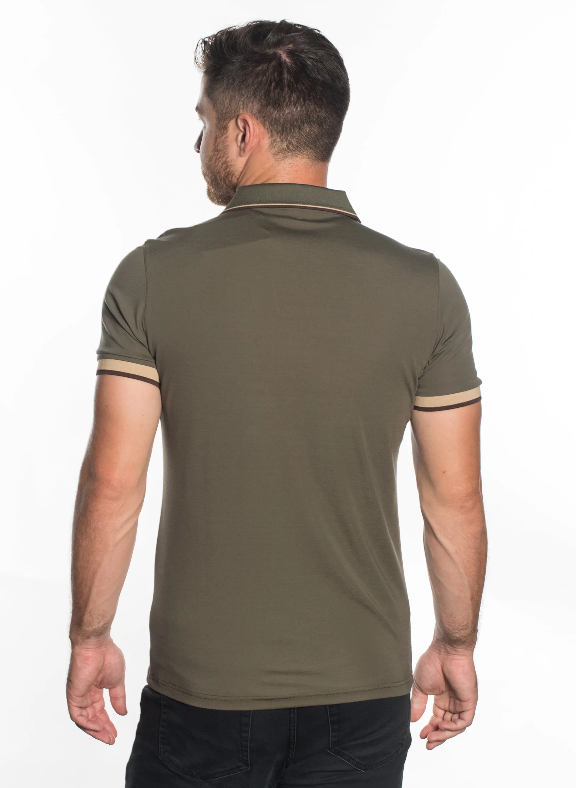 VPSE-6 MEN'S STRETCH POLO