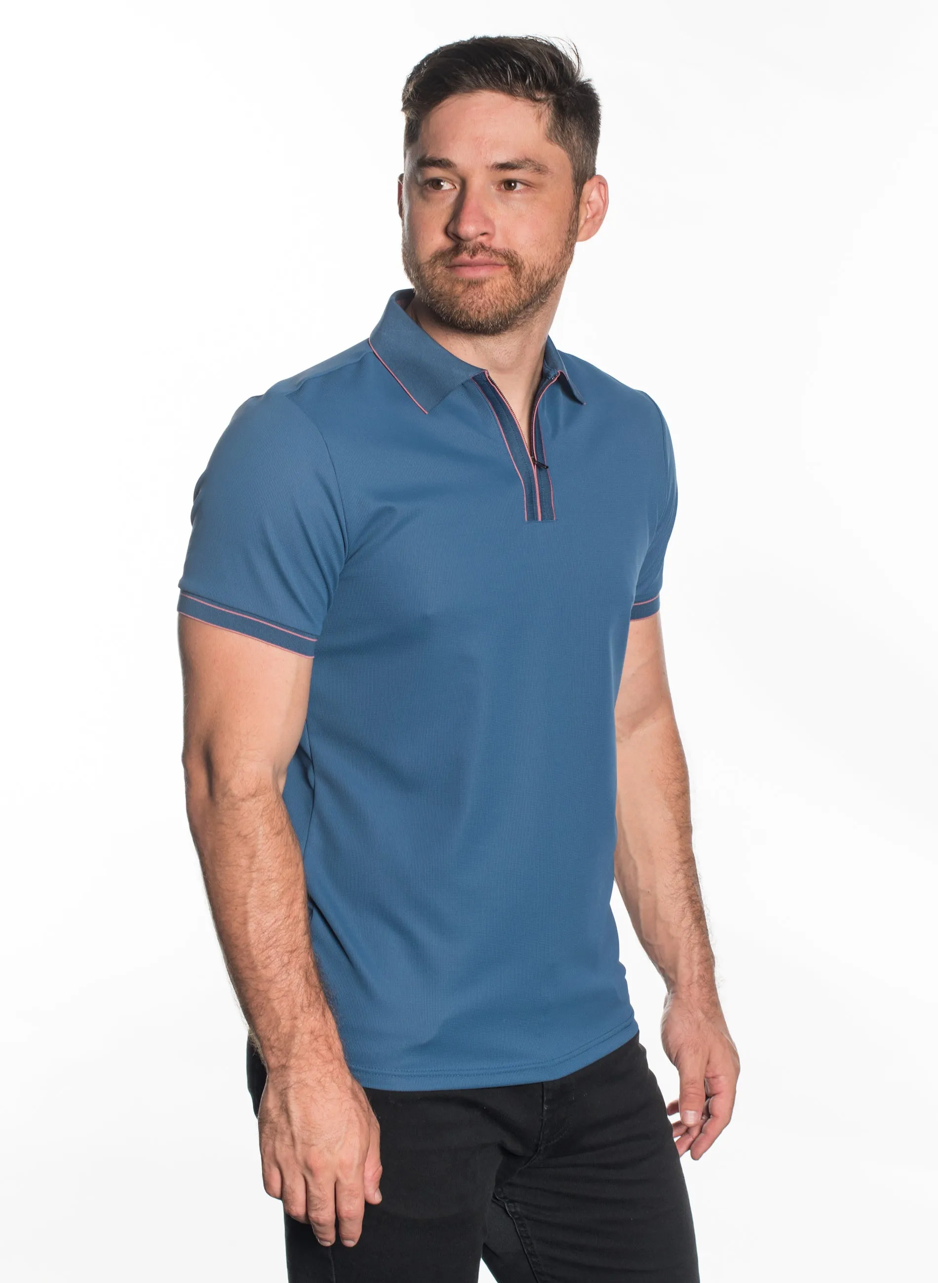 VPSE-7 MEN'S STRETCH POLO